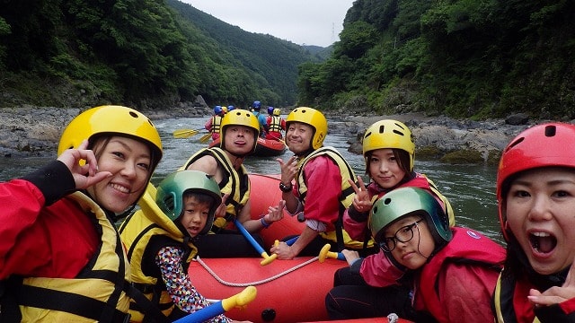 Rafting experience２