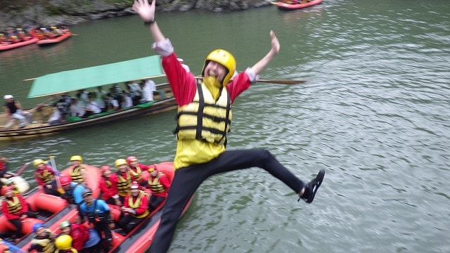 Rafting experience４