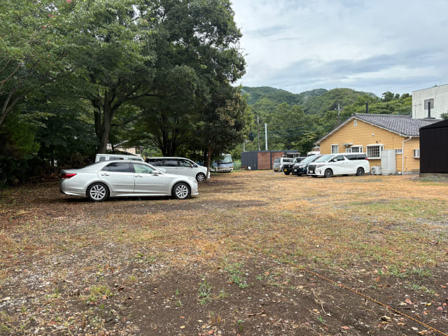 長瀞ラフティングの駐車場